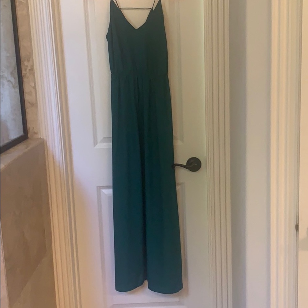 Loft Emerald Green Maxi Dress